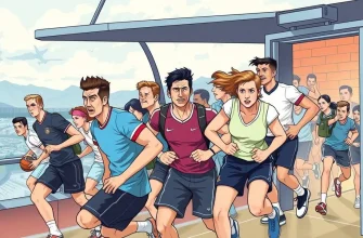 Filme über die Evakuierung von Sportlern