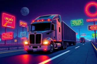 Dramatische Geschichten von Truckern