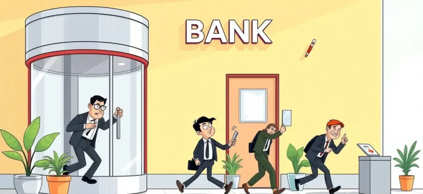 Die besten Komödien über Banküberfälle