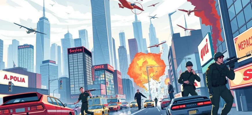 Actionfilme über die moderne Amerika