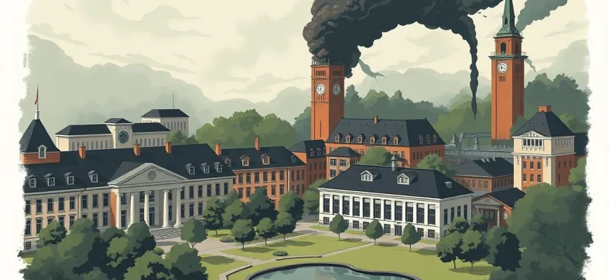 Katastrophenfilme über Universitätsgelände