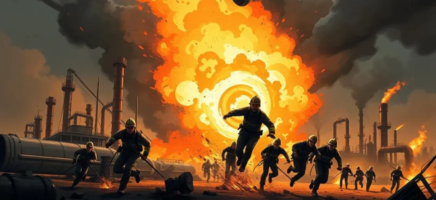 Explosive Action: Filme über Ölraffinerie-Explosionen