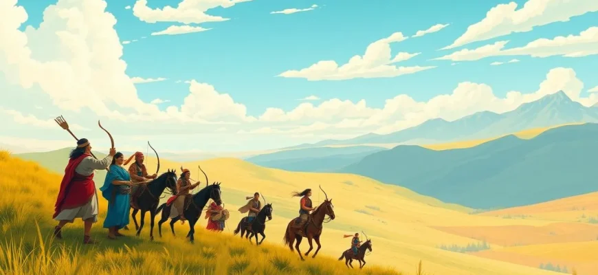 Historische Filme über alte Steppenvölker