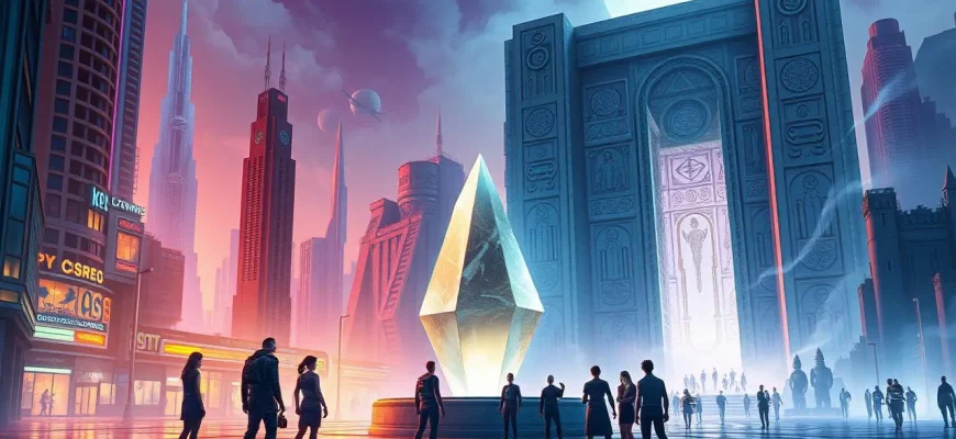 Mystische Filme über Atlanter-Technologie