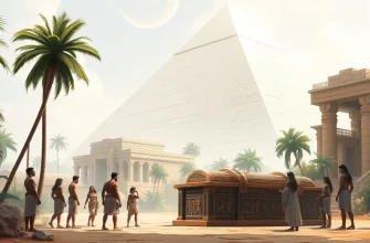 Historische Filme über alte Nekropolen