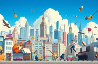 Action-Filme mit Musikinstrumenten