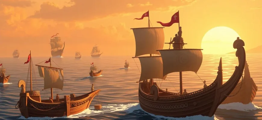 Historische Filme über die Karthagische Flotte