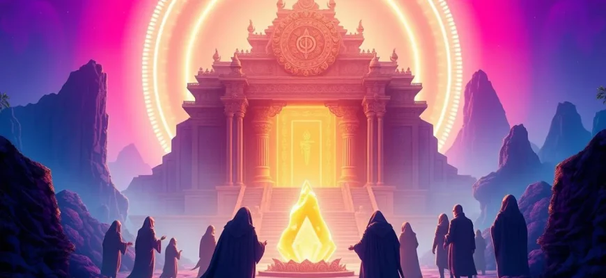 Mystische Filme über die Magie von Tempeldienern