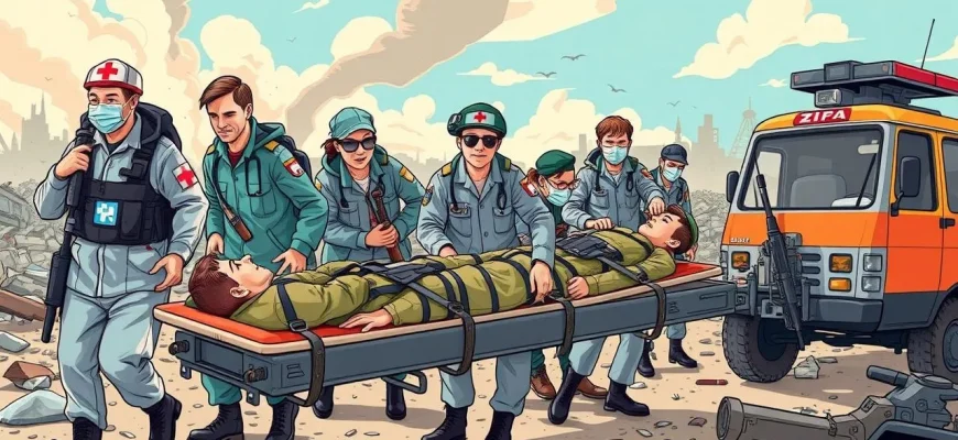 10 Filme über die Evakuierung Verwundeter im Krieg