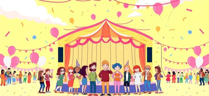 10 Komödien über Feste und Festivals