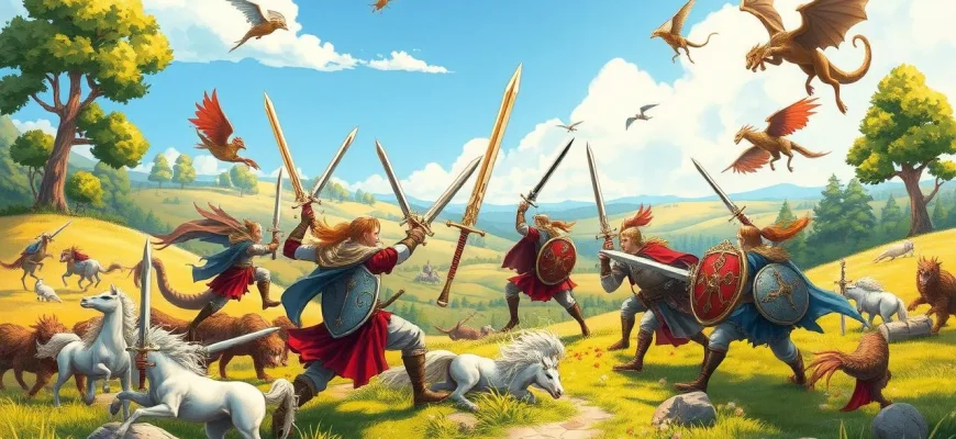 Fantasy-Filme mit Schwertkampf