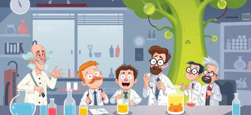10 Komische Filme über Wissenschaftler
