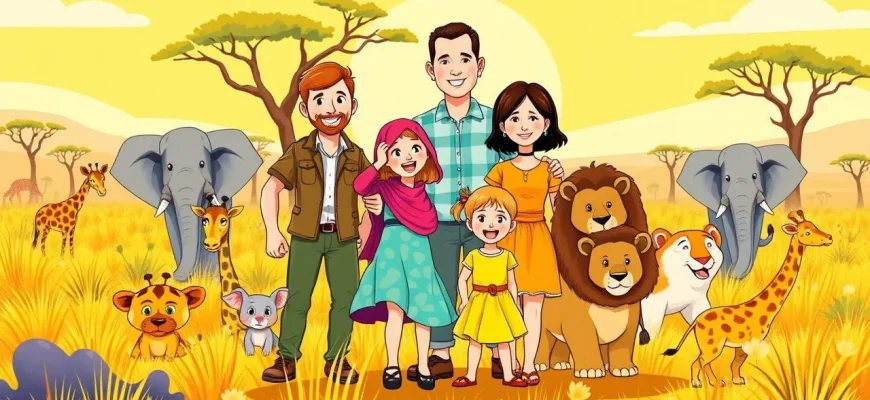 Familienfilme über Safari-Abenteuer