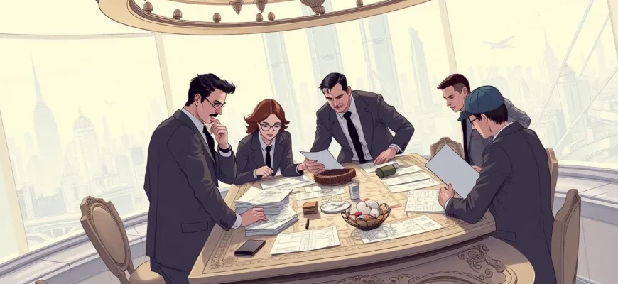 Krimi-Filme über die Entwicklung von cleveren Plänen