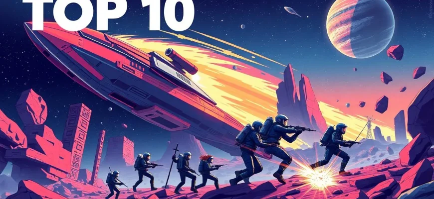 Action-Filme über Weltraum-Artefakte