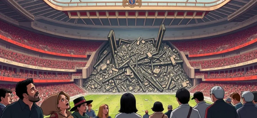 Katastrophenfilme über Stadionkollaps