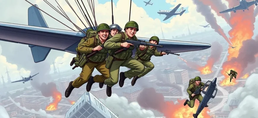 Kriegsfilme über die Luftlandetruppen (VDV)