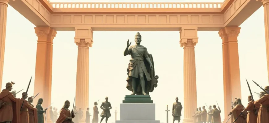 Historische Filme über Bronzestatuen