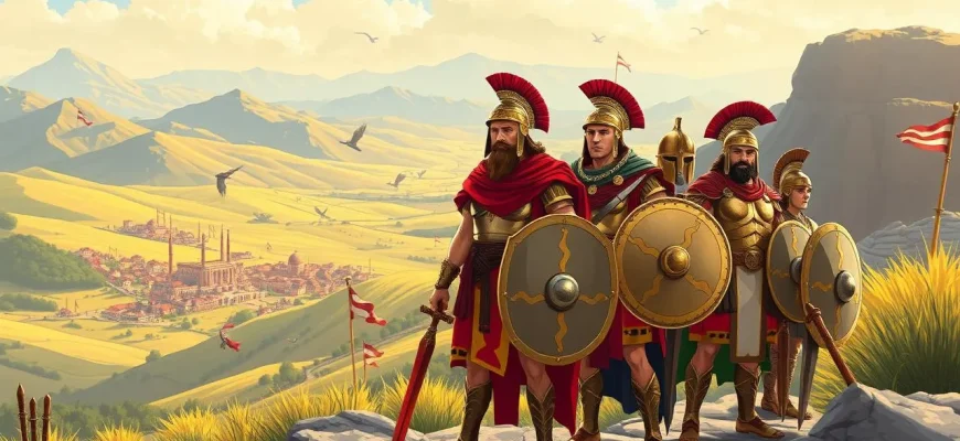 Historische Filme über makedonische Krieger