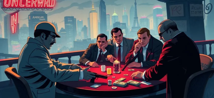 Kriminelle Filme über die Unterwelt