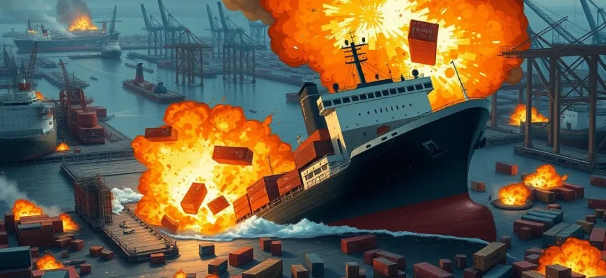 Katastrophenfilme über Hafenanlagen