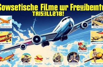 Sowjetische Filme über Flugzeuge: Ein Flug durch die Zeit
