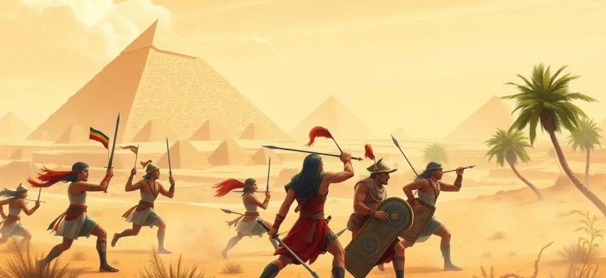 Historische Filme über ägyptische Kriege