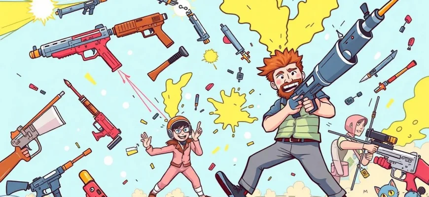 10 Komödien über Waffen, die dich zum Lachen bringen