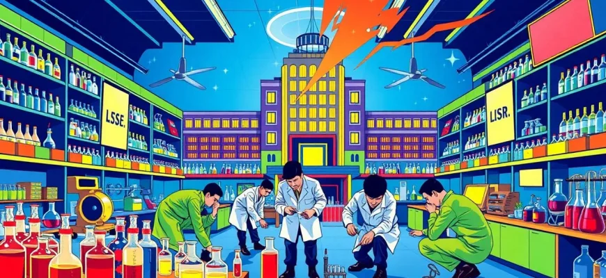 Militärische Filme über Chemielabore