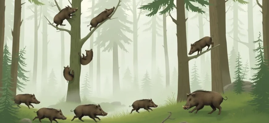 Abenteuerliche Filme über Wildschweine