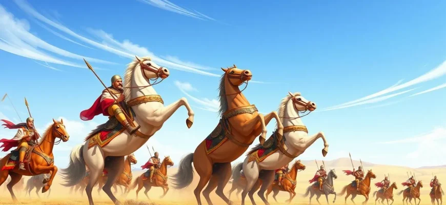 Historische Filme über die Partherreiter