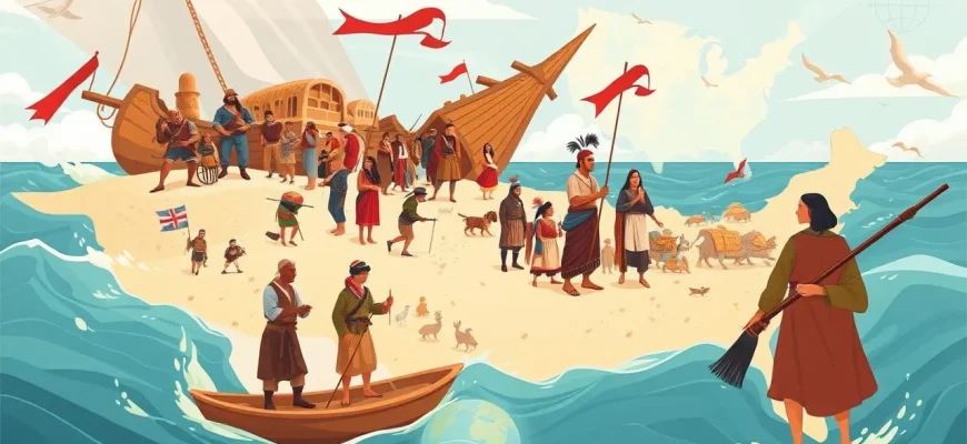 Historische Filme über die Kolonisation Amerikas