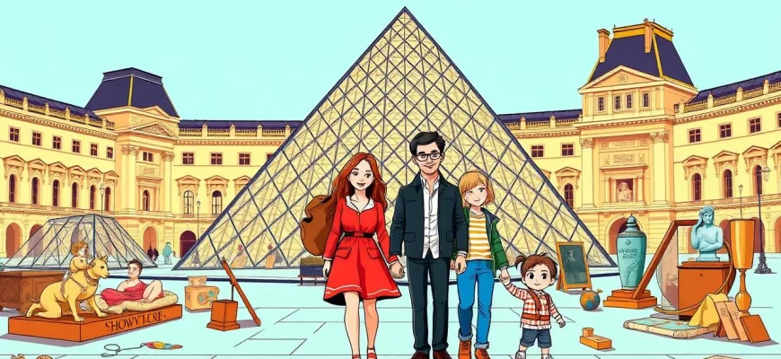 Familienfilme über den Louvre