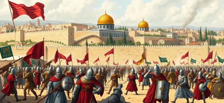 Historische Filme über die Belagerung von Jerusalem
