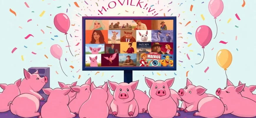 Schweinefilm-Sammlung: 10 Filme, die Schweine in den Mittelpunkt stellen