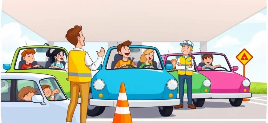 10 Komödien über die Abenteuer in der Autofahrschule