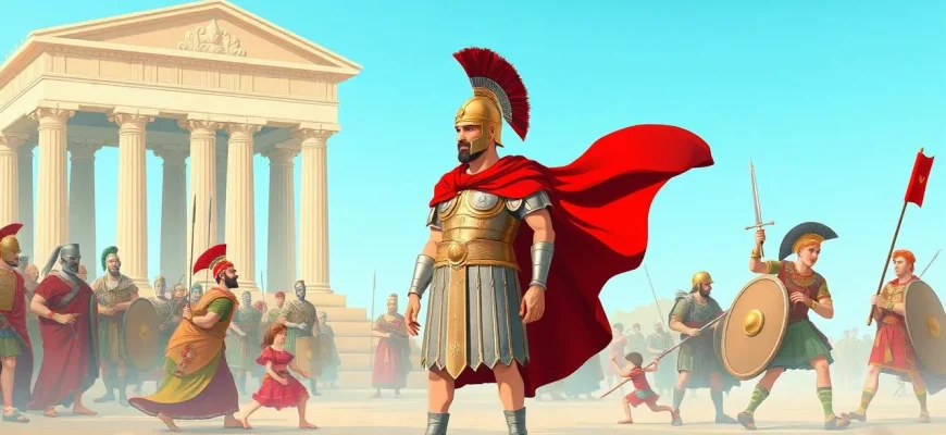 Historische Filme über die römische Armee