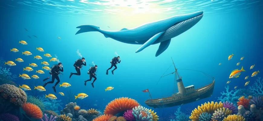 Abenteuerliche Meerestauchen: 10 Filme über die Magie der Ozeane