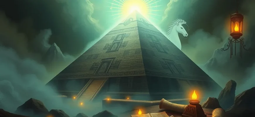 Mystische Filme über Pyramiden der Macht