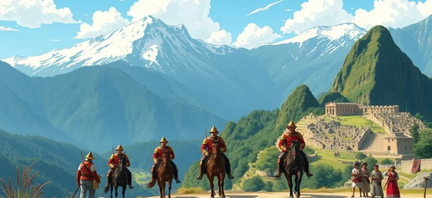 Historische Filme über Konquistadoren in Peru