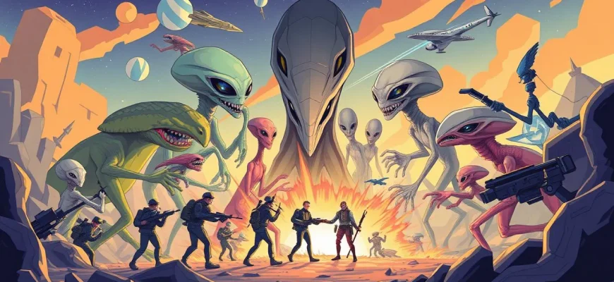 10 Action-Filme über Aliens