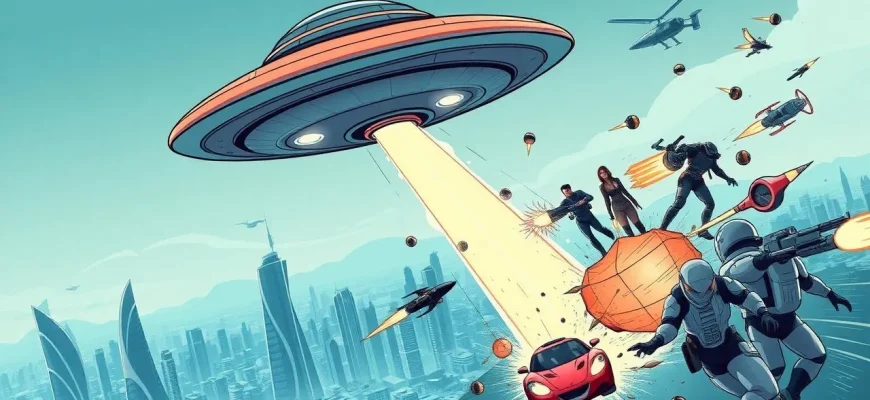 Actionfilme über fliegende Untertassen