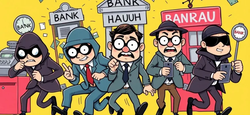 Die besten Komödien über Banküberfälle