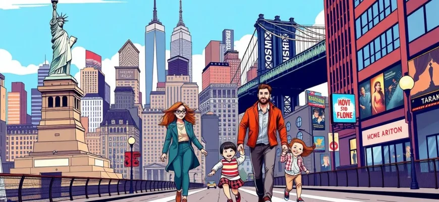 Familienfreundliche Filme über das Leben in Manhattan