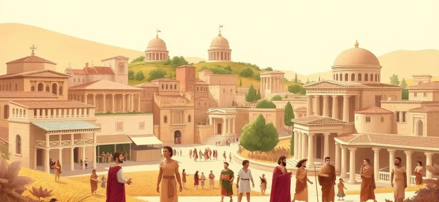 Historische Filme über etruskische Städte