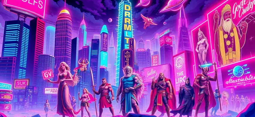 Dramatische Filme über Götter