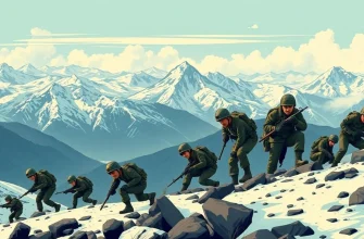 Kriegsfilme über den Kampf in den Bergen