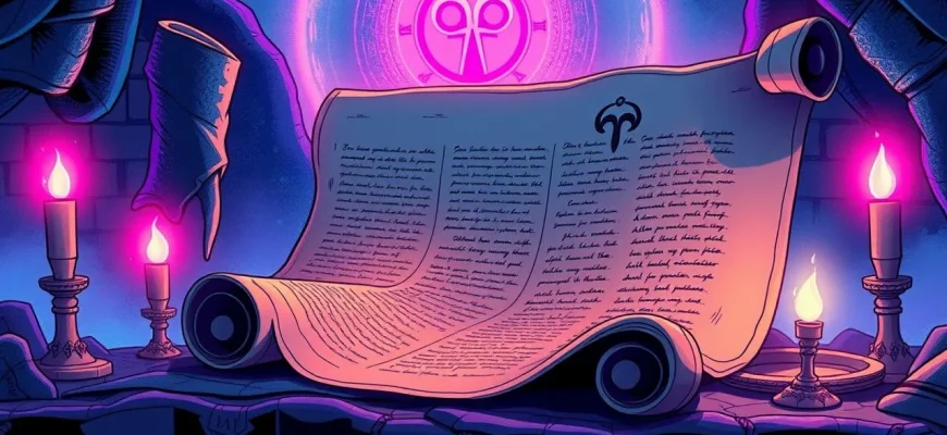 Mystische Filme über alte Schriftrollen