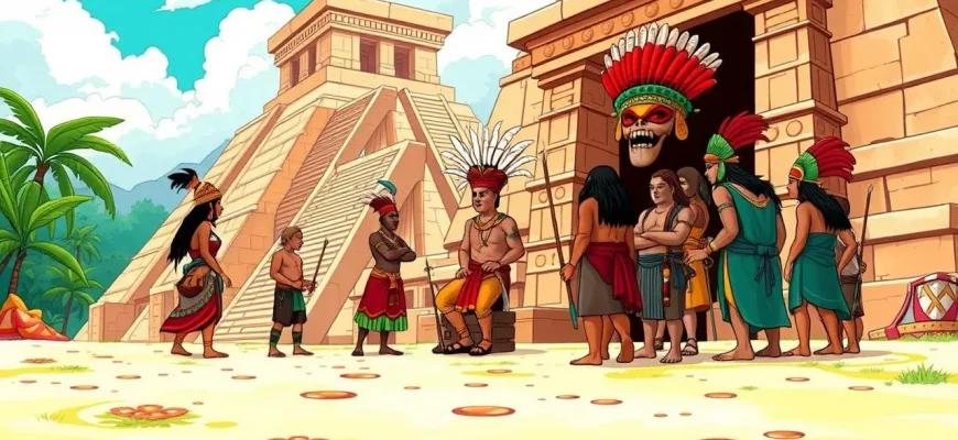 Historische Filme über Maya-Priester