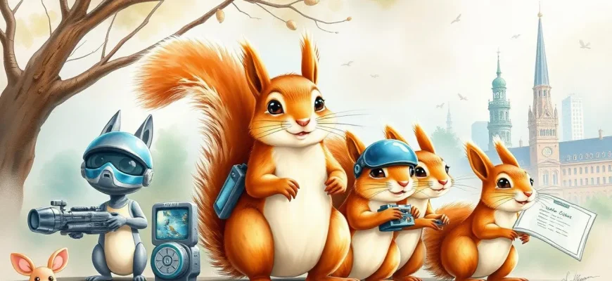 Fantastische Filme über Eichhörnchen